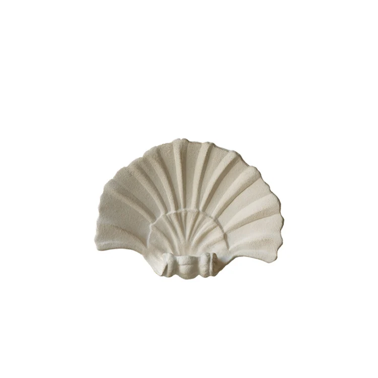 Dekoratives muschelförmiges Mittelstück
