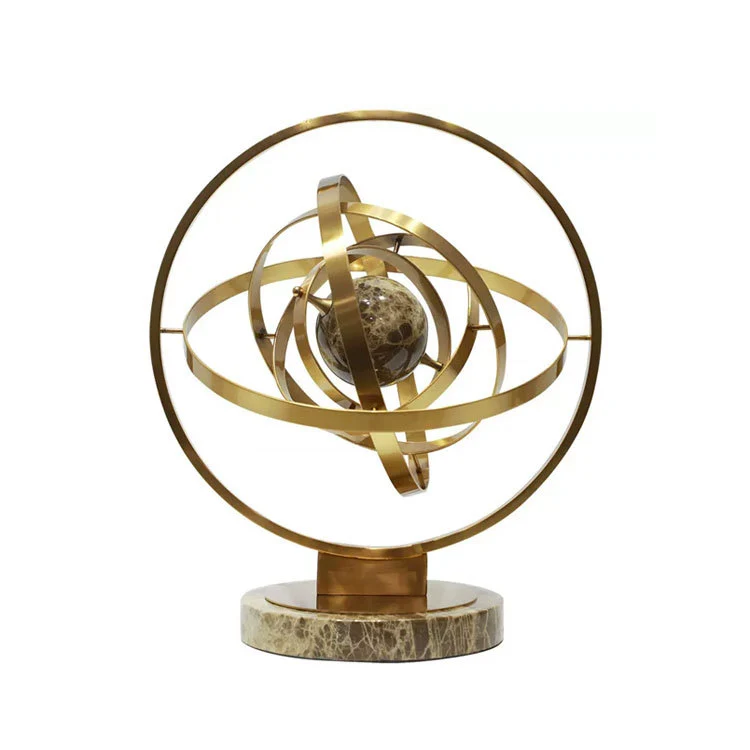 Dekorative Orbital Tischskulptur