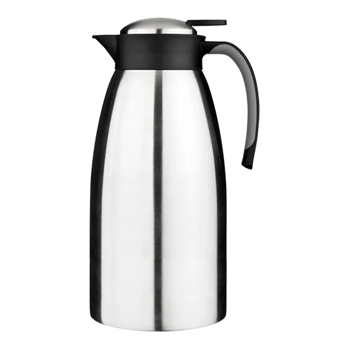 Dvostenski vakuumski vrč iz nerjavnega jekla | Helios | Črna | 1,5 L