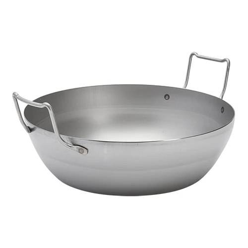 de Buyer La Lyonnaise wok iz prešanega jekla | Ø32 cm | 6 L