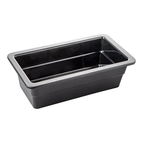 Pujadas črna melaminska gastronorm posoda GN 1/3 | 100 mm