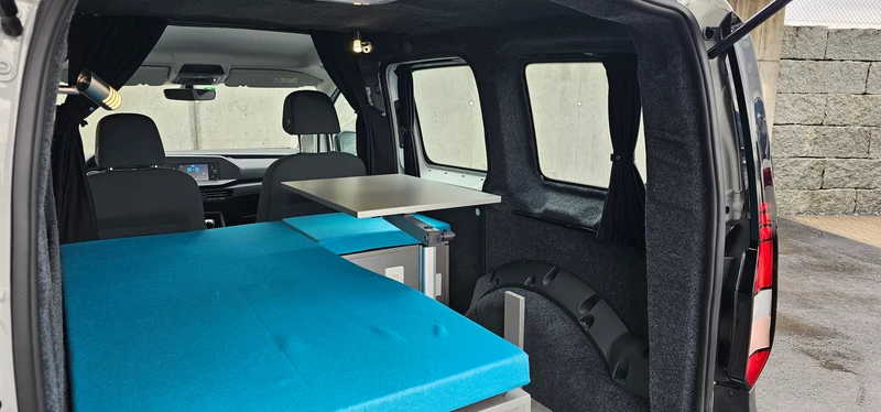Hochflexibler Nadelfilz, Filz Dunkelgrau für Wohnmobile, Camper, Wohnwagen