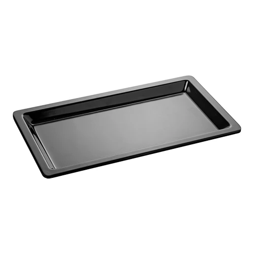 Melaminska gastronorm posoda GN 1/3 | Pujadas | črna, globina 20 mm | 32.5 x 17.6 cm