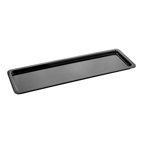 Melaminska gastronorm posoda GN 2/4 | Pujadas | črna, globina 20 mm | 53 x 16.2 cm