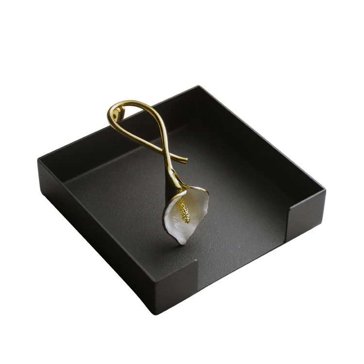 Künstlerische dekorative Calla-Lilie-Skulptur