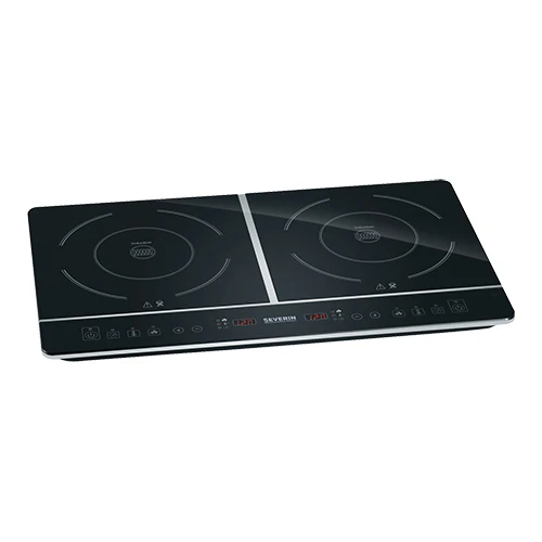 Severin indukcijski kuhalnik z 2 conama | Namizni | 3400 W | Ø12–22 cm | 60 °C do 240 °C