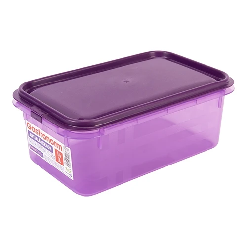 Great Plastic GN 1/4 posoda za živila | vijoličen polipropilen | 3 L | H100 mm