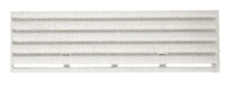 Winterabdeckung für Lüftungsgitter, Kühlschrank Thetford, 130x435 mm, weiss