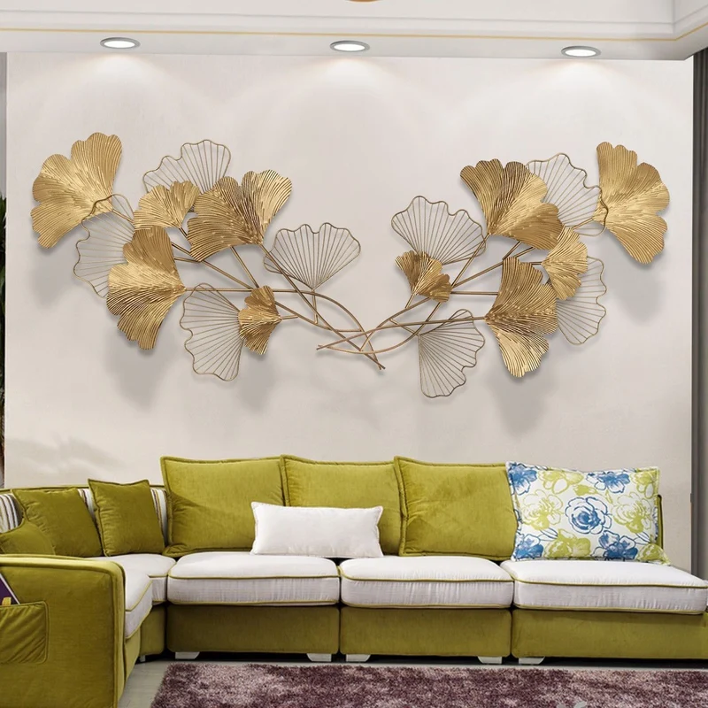 Ginkgo Blatt Dekorative Wandkunst Karnz
