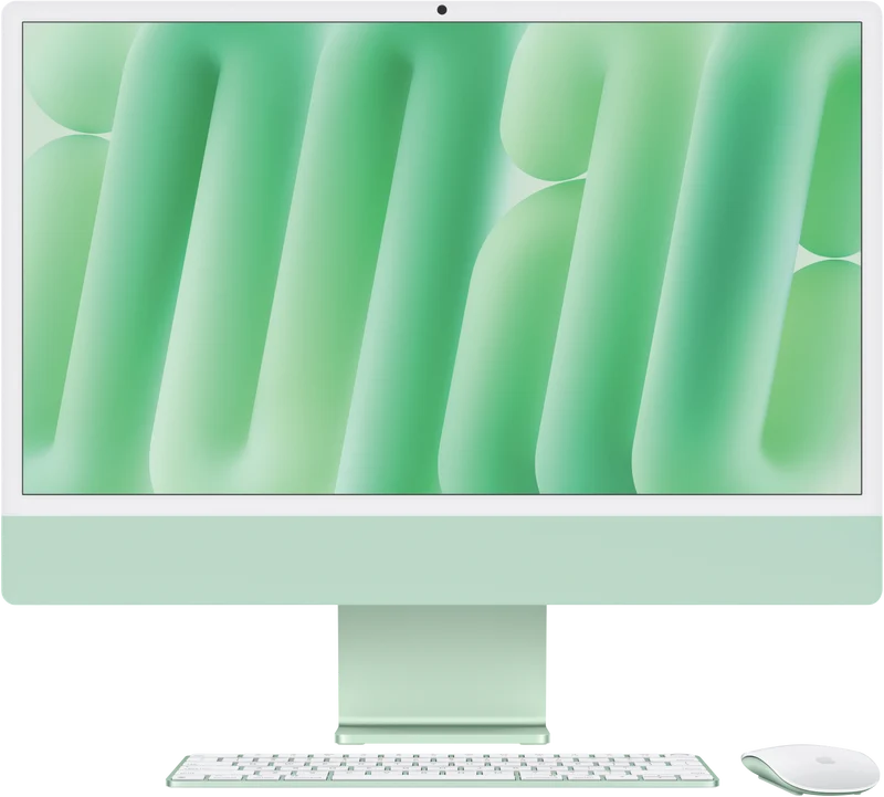 Apple iMac 24" Retina 4.5K Display with M4 chip 10-core GPU 16GB 256GB - Green