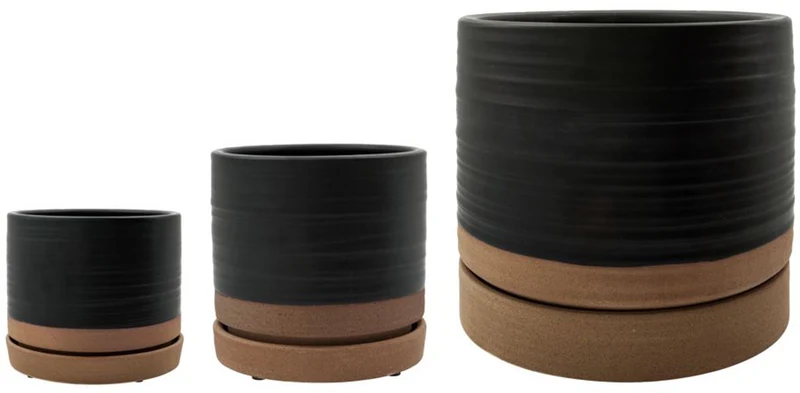 Blumentopf mit Untersetzer, Astu