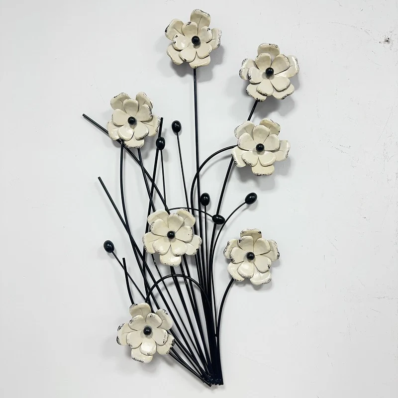 Dekorative Florale Wandkunst Karnz
