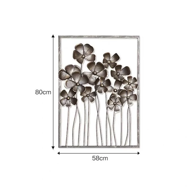 Künstlerische Metallwandtafel Karnz