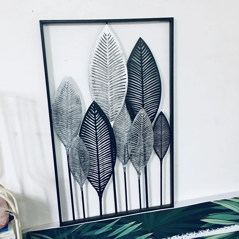 Künstlerische Metallblatt-Wandskulptur Karnz