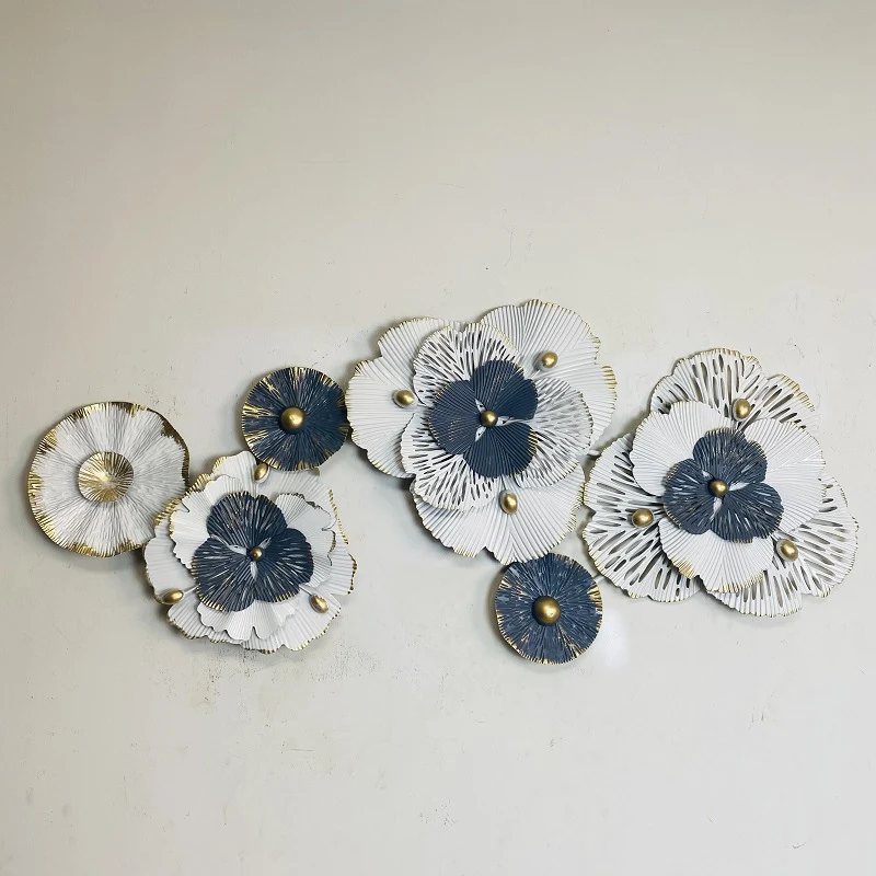 Künstlerische Blumen Wand Skulptur Karnz