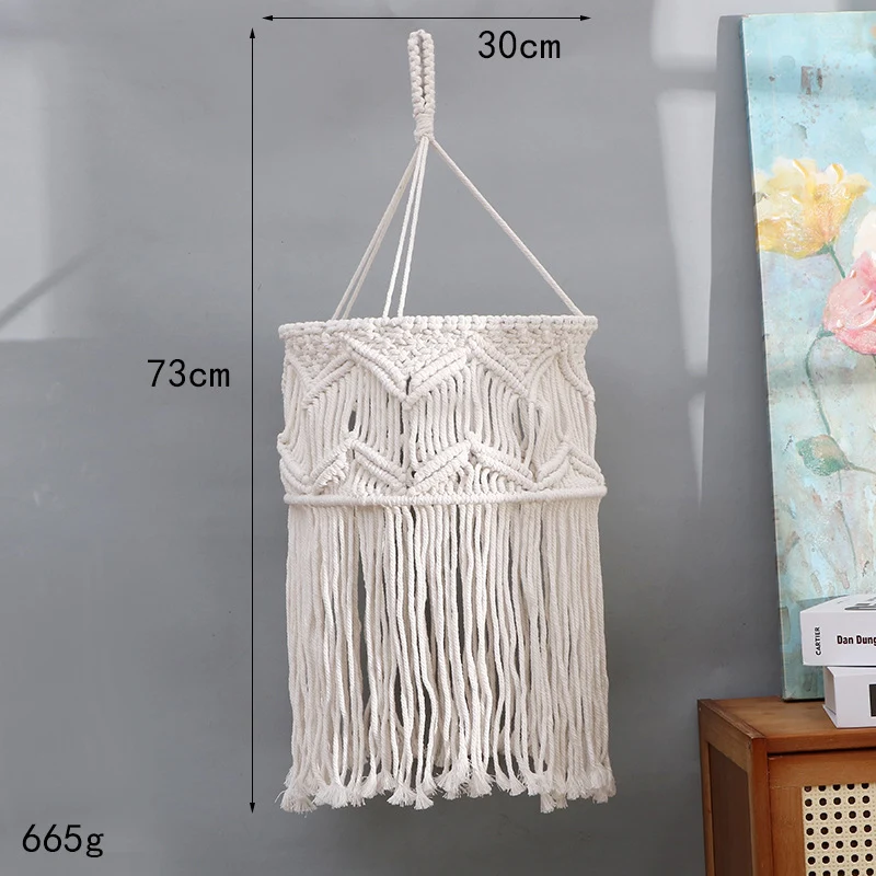 Macrame Wand Pflanzenhalter Karnz