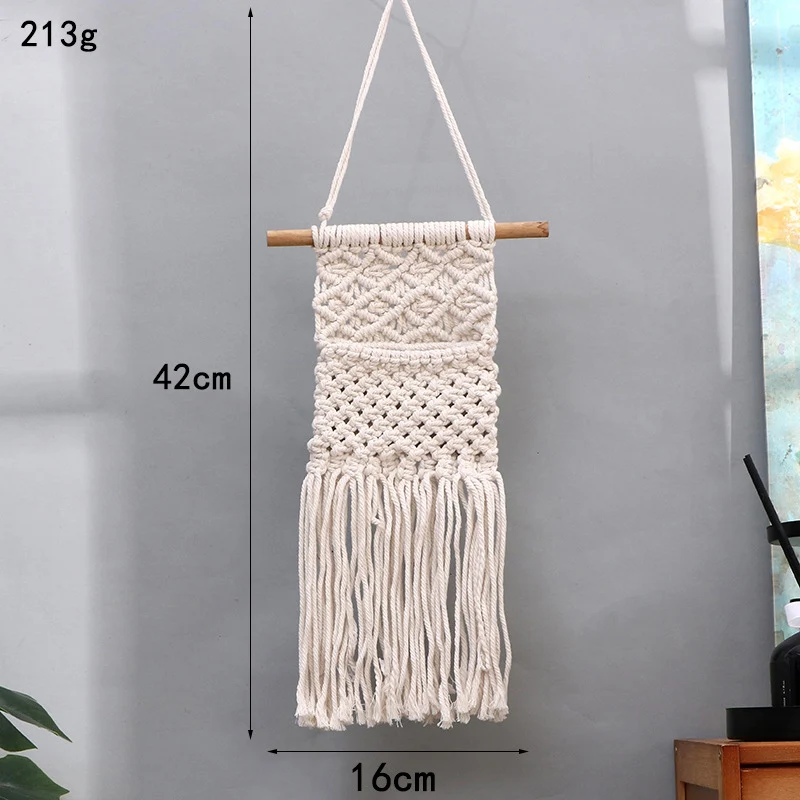 Macrame Wandbehang Dekor Karnz