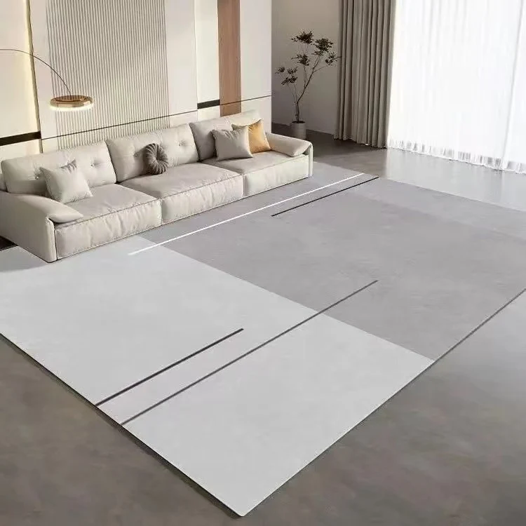 Geometrisch gemustert moderner Teppich