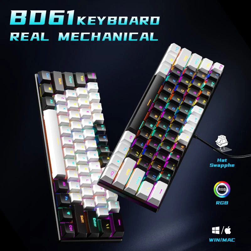 Kompakte RGB Mechanische Tastatur Karnz