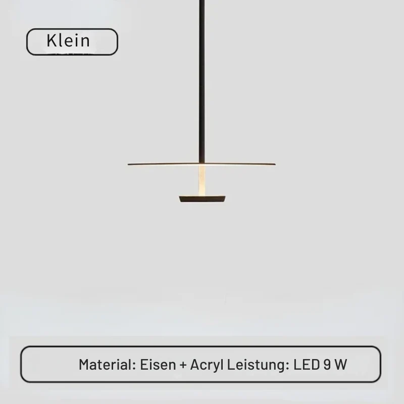 Minimalistische Ring Pendelleuchte, Moderne LED Hängelampe für Esszimmer & Büro | Karnz