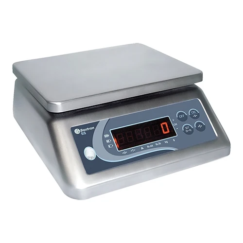 Digitalna tehtnica iz nerjavnega jekla | Baxtran SS | Maks. 15 kg / 1 g | IP68 | tehtalna plošča 23 x 19 cm