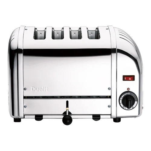 Opekač kruha s 4 režami | Dualit | Nerjavno jeklo | 2,200 W | 36 x 21 x H22 cm