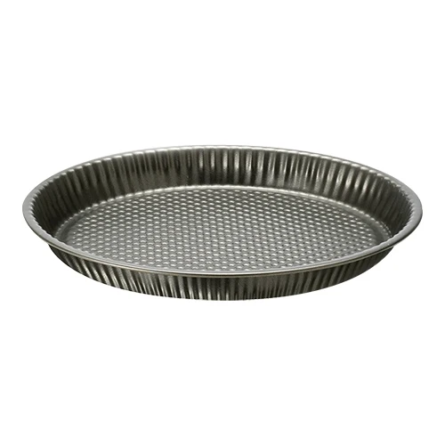 Neoprijemljiv aluminijast kalup za peko pite | Accademia Mugnano Dolci Sorrisi | Ø24 x V3 cm