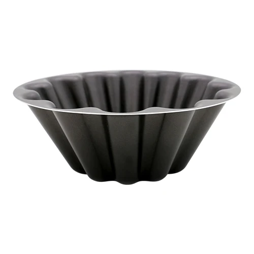 Neoprijemljiv aluminijast kalup za puding | Accademia Mugnano Dolci Sorrisi | Ø22 x V9 cm