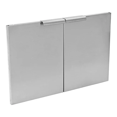 Dvojna vrata za 60 cm predelke | Modular Function 600 | Komplet 2 kosov | Nerjavno jeklo | 60 x 40 cm