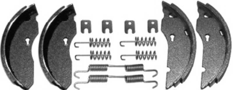 Bremsbacken- Set inkl. Flanschmutter - ALKO 1635/1636/1637