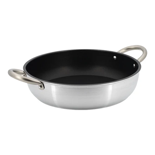 Aluminijasta ponev za dušenje z neoprijemljivim premazom | Accademia Mugnano Professione Cuoco 501 | Ø36 x V11,8 cm | 10,8 l