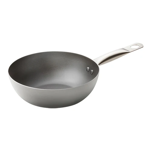 Neoprijemljiv aluminijast servirni vok | Accademia Mugnano Piccole Chef | Ø18 x V6.1 cm