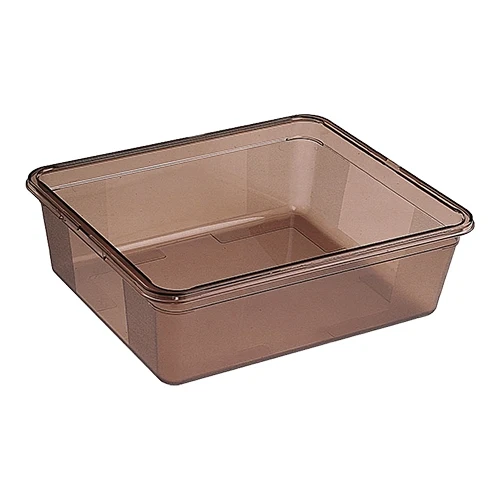 Bourgeat gastronormska posoda GN 2/1 iz zadimljenega kopoliestra 150 mm | 38 L | 65 x 53 cm