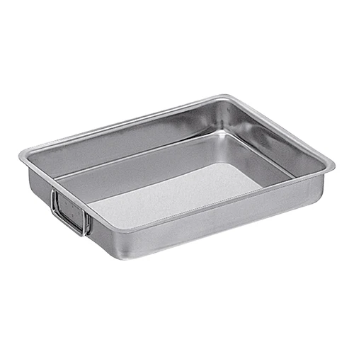 Pujadas pekač iz nerjavnega jekla s premičnimi stranskimi ročaji | 6.5 L | 43 x 33 x V6.5 cm
