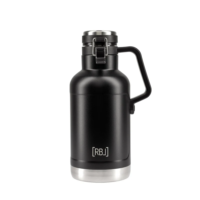 Rebel Outdoor 1,9L Isolierflasche Thermosflasche Edelstahl Isokanne Thermoskanne