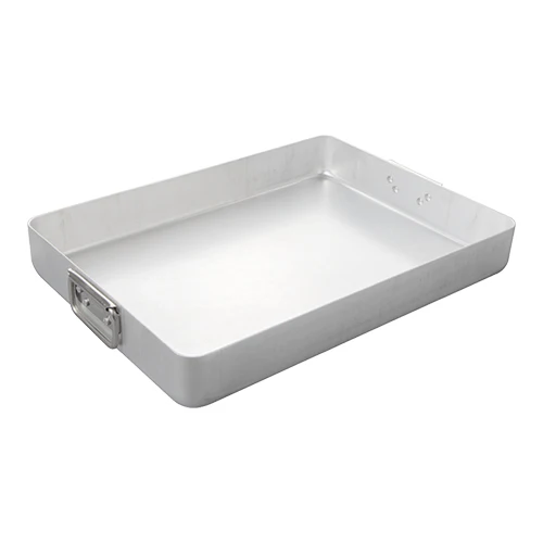 Aluminijast pekač s premičnimi stranskimi ročaji | Pujadas | 50 x 35 x H7 cm | 10.8 L