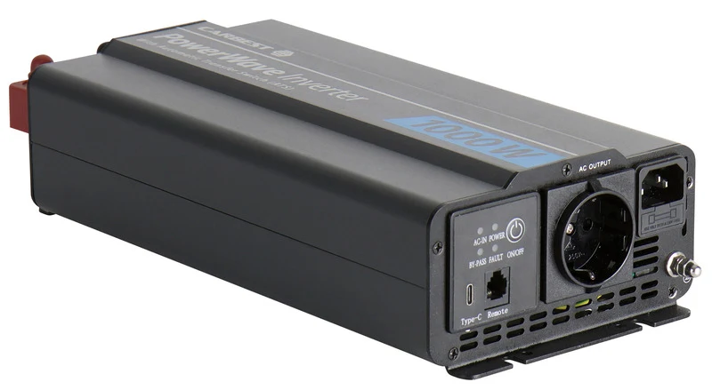 PowerWave Inverter 1000W – Sinus-Wechselrichter mit Netzvorrangschaltung der neuesten Generation