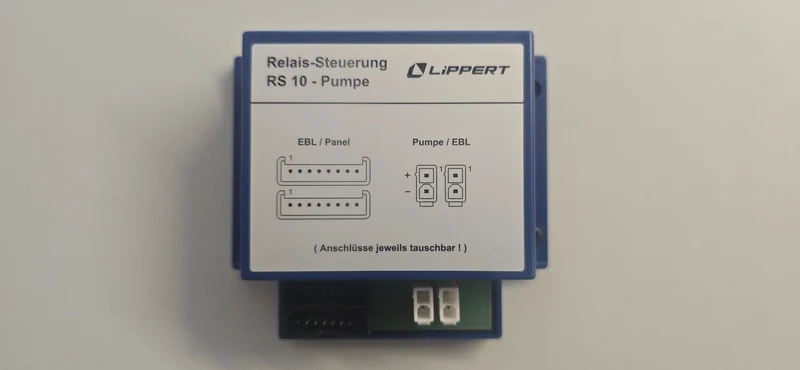 Relais-Steuerung RS 10 für Wasserpumpen – für Kontrollpanel und Elektroblock