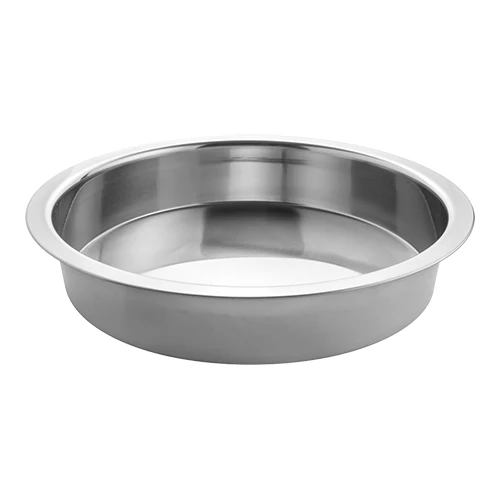Posoda za hrano iz nerjavnega jekla | Max Pro 921915 | Ø34.5 x H7 cm