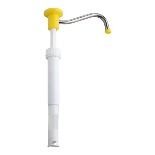 Hovicon dozator za omake, rumen | Za hladne omake | Odmerek 30 ml | PE | Ø5 x H33 cm
