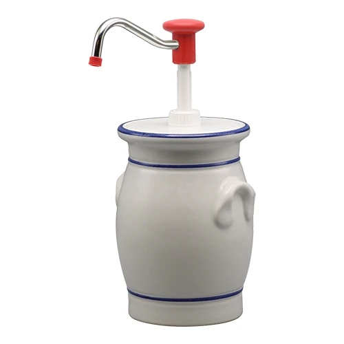 Hovicon keramični dozirnik za omake, rdeč | Odmerek 30 ml | 2 L | Ø15 x V33 cm