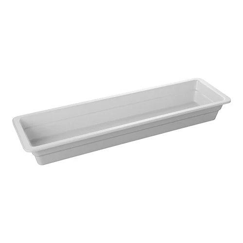 Melaminska gastronorm posoda GN 2/4 | Pujadas | Bela | 53 x 16.2 x H6.5 cm