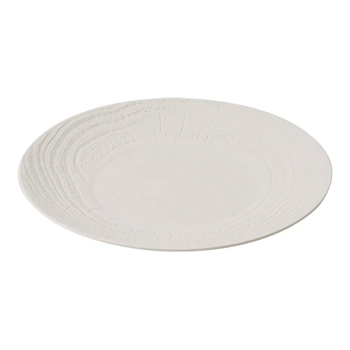 Okrogel porcelanski krožnik | Dekor Natural Look | Ø28.3 cm