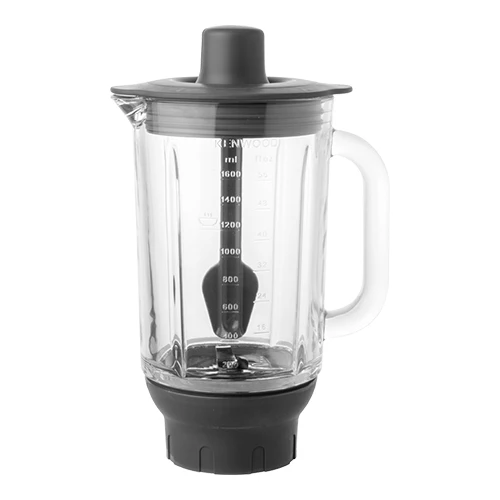 Stekleni mešalni vrč Kenwood ThermoResist | Primerno za pomivalni stroj | 1,6 L hladno / 1,2 L vroče