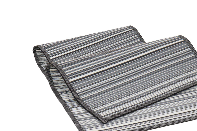 Markisenteppich VILLA STRIPE 2,5 x 2,9m, PP, inkl. Transporttasche