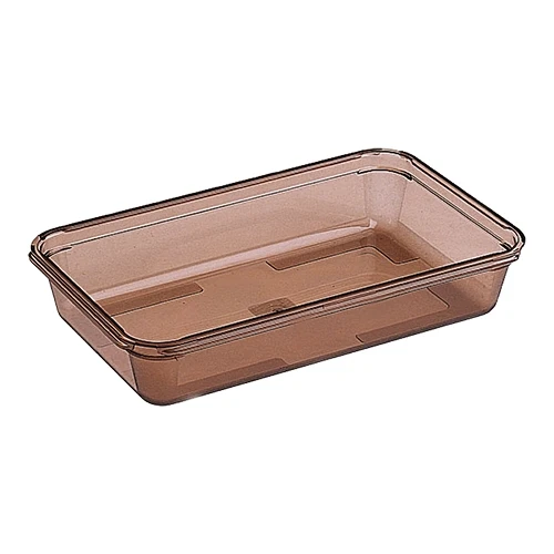 Kopoliesterska gastronorm posoda v dimni barvi | Bourgeat | GN 1/1, H65 mm | 7.7 L