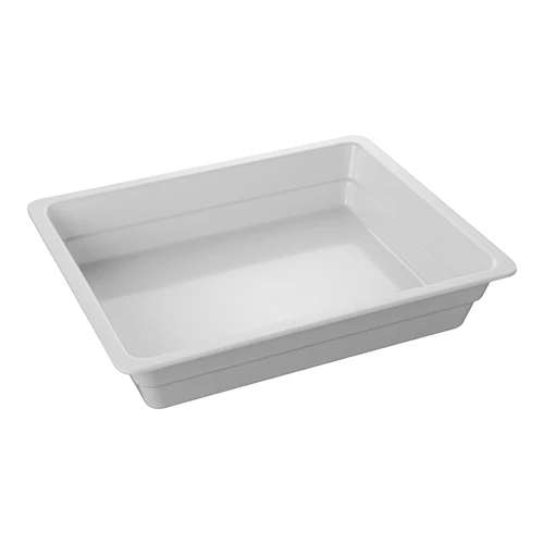Melaminska gastronorm posoda GN 1/2 | Pujadas | Bela | H65 mm | 32.5 x 26.5 cm