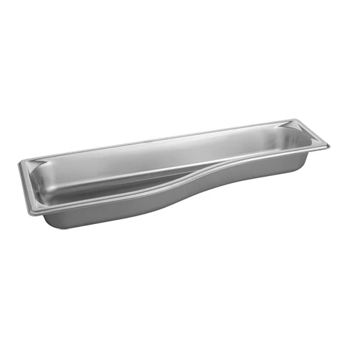 GN 2/4 posoda Gastronorm iz nerjavečega jekla, 65 mm | Vollrath Wild Shape | stranski model | 3.5 L | 53 x 16.2 cm