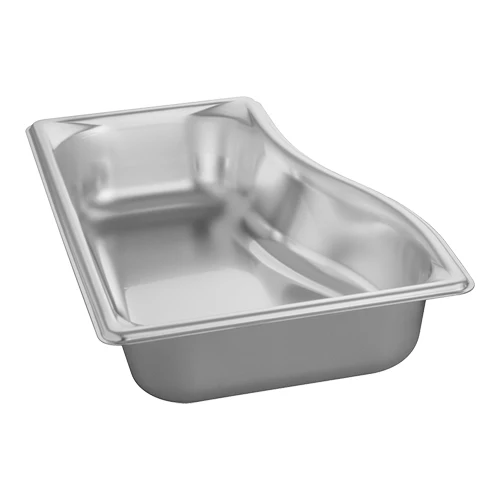 Vollrath Wild Shape GN 1/3 gastronormska posoda iz nerjavnega jekla | stranski model | 65 mm | 2,5 L