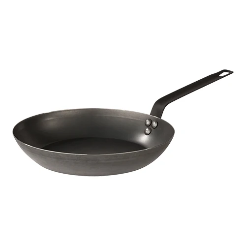 Ponev Lyonnaise iz štancanega jekla | Pujadas Steel Expert | Primerna za indukcijo in pečico | Ø20 x H4.5 cm